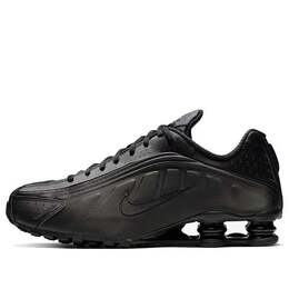 Кроссовки shox r4 'triple black' Nike, черный bv1111-001 | black