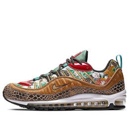 Кроссовки air max 98 'chinese new year' Nike, мультиколор bv6649-708 | wheat/metallic gold-black