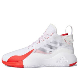 Кроссовки d rose 773 2020 'white vivid red' Adidas, белый fx7120 | white/red