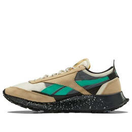Кроссовки classic leather legacy 'splatter paint - utility beige' Reebok, бежевый fy7465 | tan