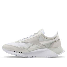 Кроссовки classic leather legacy 'white skull grey' Reebok, белый fy7379 | white