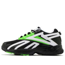 Кроссовки intv logo 'black green' Reebok, черный fy1299 | black