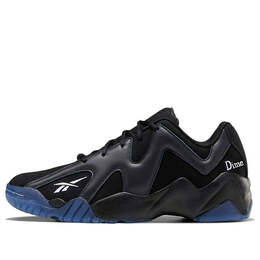 Кроссовки dime x hurrikaze 2 low 'black lead' Reebok, черный fy4382 | black/white/blue