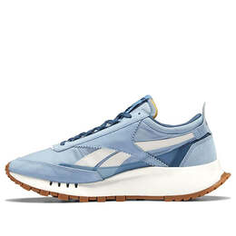 Кроссовки classic leather legacy 'brave blue' Reebok, синий fy7557 | blue