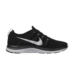 Кроссовки Nike Flyknit Lunar1+ 'Black White', черный 554887 011 | black