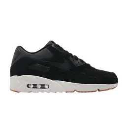 Кроссовки Nike Air Max 90 Ultra 2.0 Leather 'Black Gum', черный 924447 003 | black
