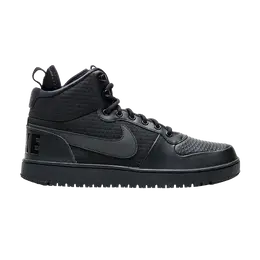 Кроссовки Nike Court Borough Mid Winter 'Triple Black', черный aa0547 002 | black