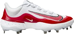 Nike Кроссовки Alpha Huarache Elite 4 Low 'White University Red', белый fd2745 105 | white