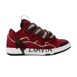 Кроссовки Lanvin Curb Sneakers Red Gold, красный fm skrk11 dcny p2230m1 | red gold