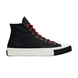 Кроссовки Converse Chuck 70 Trek Tech High Black Enamel Red, черный 161479c | black enamel red