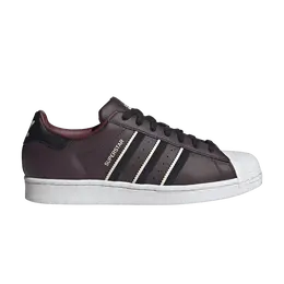 Кроссовки Adidas Superstar Shadow Maroon Black, красный hp2856 | shadow maroon black