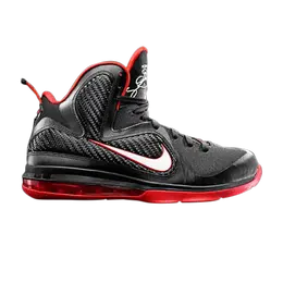 Кроссовки Nike LeBron 9 'Black White Red', черный 469764 003 | black