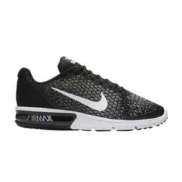 Кроссовки Nike Air Max Sequent 2 'Black Dark Grey', черный 852461 005 | black