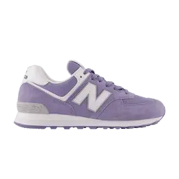 Кроссовки New Balance 574 Violet White, фиолетовый u574rwe | violet white