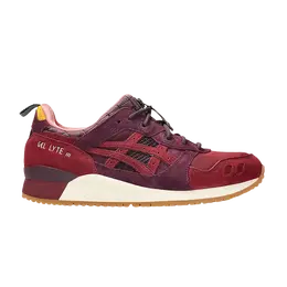 Кроссовки Asics mita x Gel Lyte 3 OG Dried Rose, красный 1203a578 600