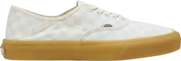 Кроссовки Vans Authentic SF Checkerboard - Smoke Blue Gum, синий vn0a4bwt7z2 | blue