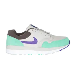 Кроссовки Nike Air Safari Mortar Purple Green Glow, серый 371740 053 | mortar purple green glow