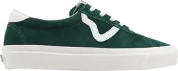 Кеды Vans Style 73 DX Pig Suede - Dark Green White, зеленый vn0a7q5adrk | green