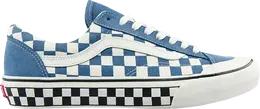 Кроссовки Vans Style 36 SF Checkerboard - Moonlight, синий vn0a3zcjbc0 | blue