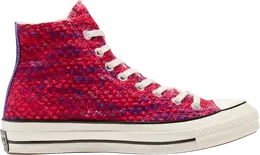 Кроссовки Converse Chuck 70 High Warm At Heart - Pink, розовый 169245c | pink