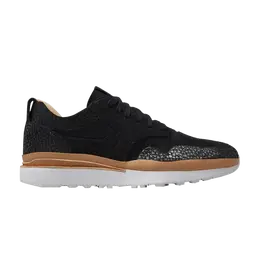 Кроссовки NikeLab Air Safari Royal 'Black Vachetta Tan', черный 872633 001 | black