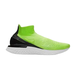 Кроссовки Nike Rise React Flyknit 'Lime Blast', зеленый av5554 330 | green