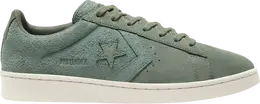 Кроссовки Converse Pro Leather Low Earth Tone Suede - Lily Pad, зеленый 167889c | green