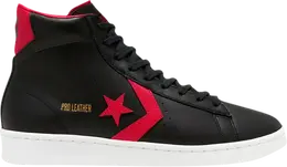 Кроссовки Converse Pro Leather Mid All Star Pack - Black, черный 166811c | black