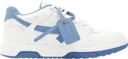 Кроссовки Off-White Out of Office White Navy Blue, белый omia189s22lea001 0146 | white