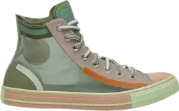 Кроссовки Converse Chuck Taylor All Star High Translucent Deep Emerald, зеленый 167274c | green