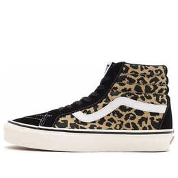 Кроссовки sk8-hi 38 dx 'anaheim factory - leopard' Vans, черный vn0a38gf9gi | black/white