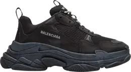 Кроссовки Balenciaga Triple S Sneaker Triple Black, черный 534162 w09o1 1000 | black