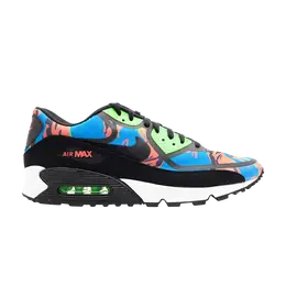 Кроссовки Nike Air Max 90 Prem Tape 'Color Camo', синий 599249 403 | blue