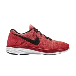 Кроссовки Nike Flyknit Lunar 3, красный 698181 602 | red
