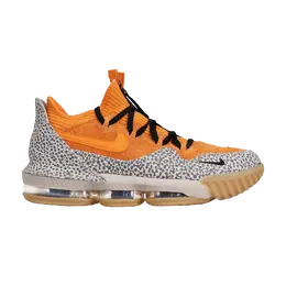 Кроссовки Nike Atmos x LeBron 16 Low AC EP 'Safari', оранжевый ci3358 800 | orange