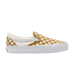 Vans Кроссовки Premium Slip-On 98, цвет Checkerboard - Harvest Gold vn000csebl2 | checkerboard - harvest gold