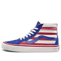Кроссовки sk8-hi 38 dx 'anaheim factory - stripes' Vans, синий vn0a38gfxki | blue/red/white