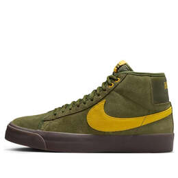 Кроссовки x antihero sb blazer mid 'rough green amarillo' Nike, зеленый hm5838-300 | rough green/amarillo/rough green