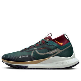 Кроссовки react pegasus trail 4 gore-tex 'deep jungle night' Nike, мультиколор dj7926-302 | deep jungle/night maroon/ashen slate/khaki