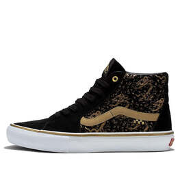 Кроссовки sk8-hi lunar new year 'black gold' Vans, черный vn0a5fcczx1 | black/gold