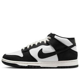 Кроссовки dunk mid 'panda' Nike, мультиколор dv0830-102 | sail/black/sail/black