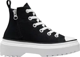 Кроссовки Converse Chuck Taylor All Star Lugged Lift Platform High PS Black White, черный a03846c | black