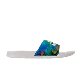 Кроссовки Nike Benassi JDI 'Mineral Green', белый 631261 101 | white