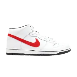 Кроссовки Nike Dunk Mid Pro Sb, белый 314383 100 | white
