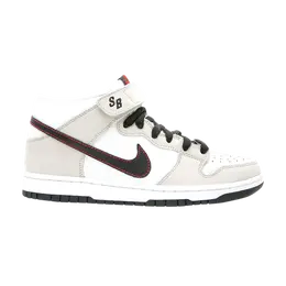 Кроссовки Nike Dunk Mid Pro Sb, белый 314383 101 | white