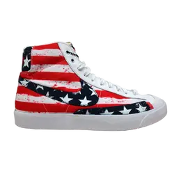 Кроссовки Nike Blazer Mid 77 Premium Vintage 'Independence Day', белый 537327 109 | white