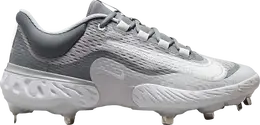 Nike Кроссовки Alpha Huarache Elite 4 Low 'Wolf Grey White', серый dj6521 012 | grey