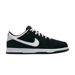 Кроссовки Nike Dunk Low 'Black White Heel', черный 904234 001 | black