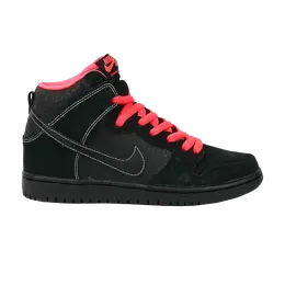 Кроссовки Nike Dunk High Pro SB 'Black Atomic Red', черный 305050 066 | black