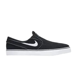 Кроссовки Nike Zoom Stefan Janoski Slip-On 'Black', черный 833564 001 | black